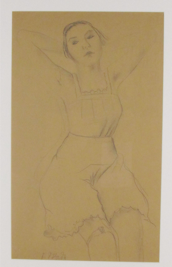 Sitzendes Madchen by Fritz Skade, Image 1.