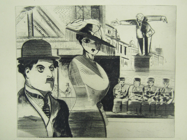 Chaplin II Vier Pastoren Suchen eine ehe zu stiften by Wilhem Hopfner, Image 1.