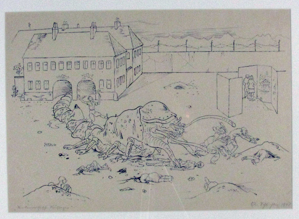 Die terroistisde by Rudolf Schlichter