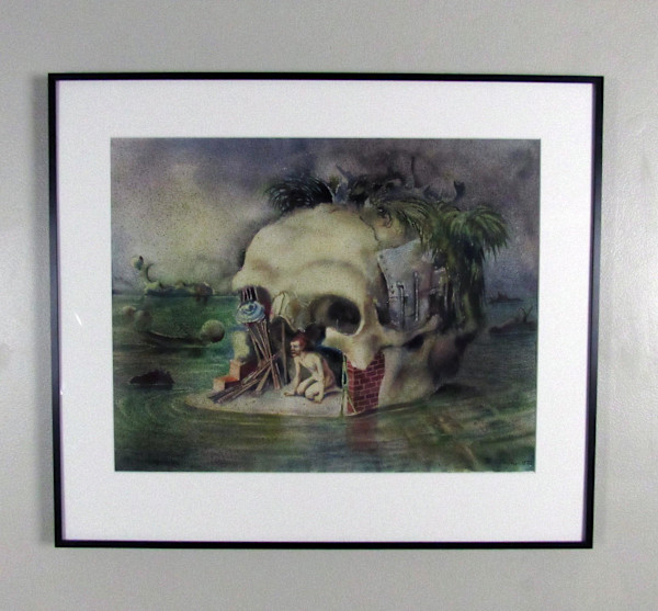(title illegible, skull island) by Rudolf Schlichter, Image 1.