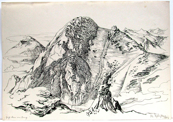 Hoch obeu aur Berg (high… … mountain) by Rudolf Schlichter, Image 1.