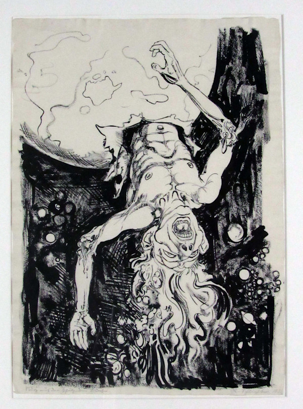 sturz aus der schitzenden blak (slump out of the….. ….) by Rudolf Schlichter, Image 1.