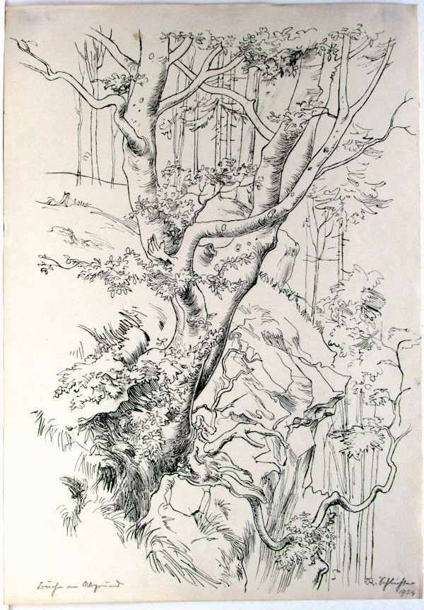 Büche aus Obgrund () by Rudolf Schlichter, Image 1.