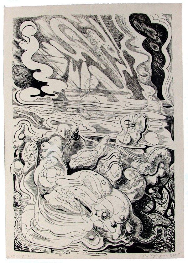 Nar Loch dieves by Rudolf Schlichter, Image 1.