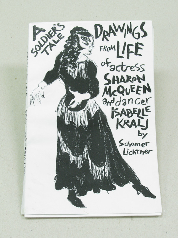 A Soldier's Tale: Drawings from Life of Actress Sharon McQueen and Dancer Isabelle Kralj by Schomer Lichtner, Image 1.