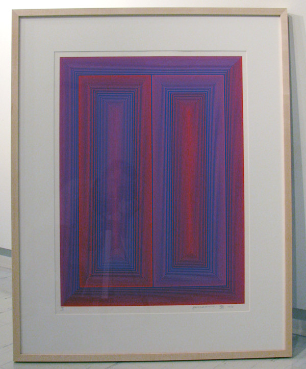 X, 132/200 by Richard Joseph Anuskiewicz, Image 1.