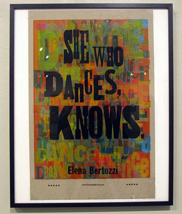 She Who Dances Knows by Amos Kennedy, Image 1.