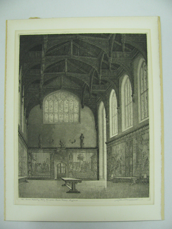 The Great Tapestry Hall, Hampton Court Palace, England by Leon Pescheret, Image 1.