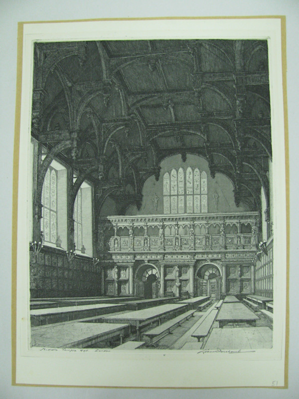Middle Temple Hall, London by Leon Pescheret, Image 1.