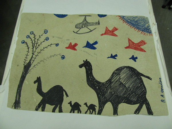 Untitled (with Camel) by R.A. Miller, Image 1.