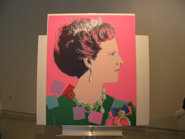 Reigning Queens (Royal Edition) (Queen Margrethe) by Andy Warhol, Image 1.