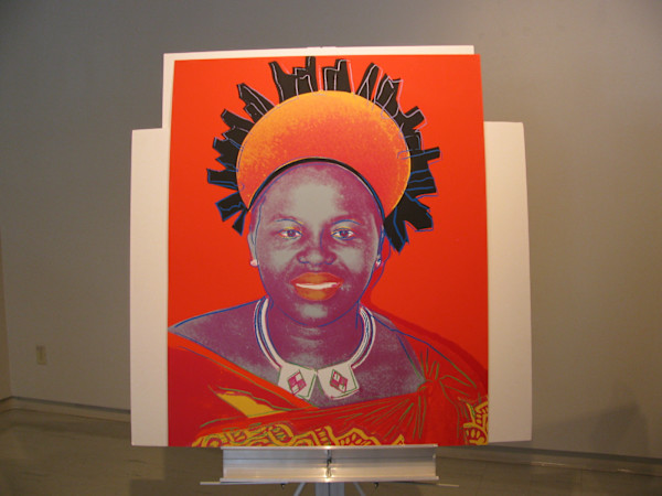 Reigning Queens (Queen Ntombi) by Andy Warhol, Image 1.
