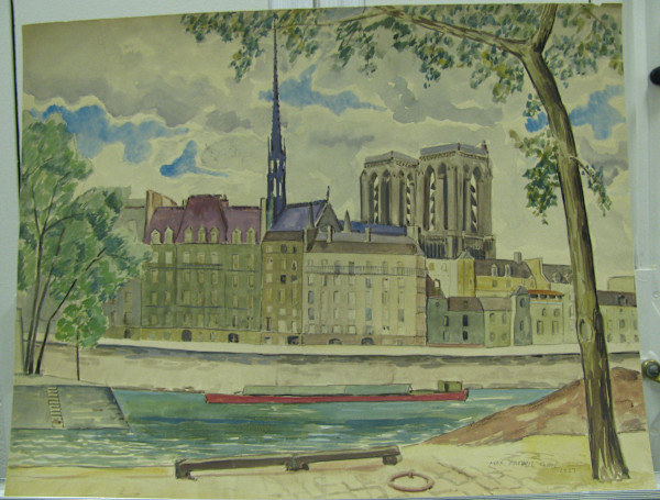Seine River Notre Dame by Max Arthur Cohn, Image 1.