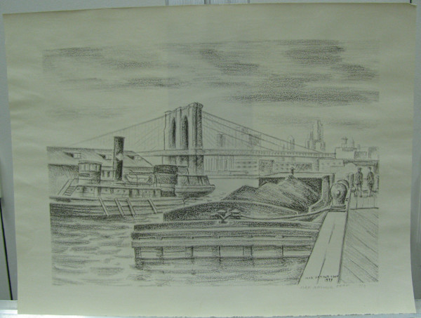 Brooklyn Bridge by Max Arthur Cohn