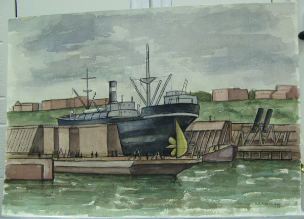 New Jersey Drydock by Max Arthur Cohn, Image 1.