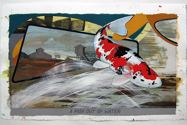 A Fish Out of Water by James Stephens, Image 1.