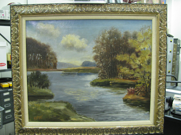 Landscape in Germany by Albert H. Blutau