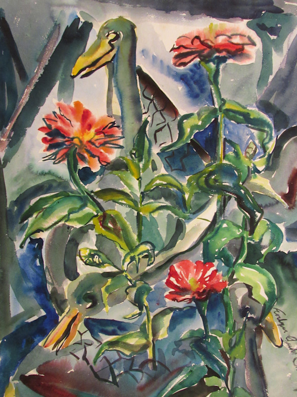 Still Life with Flowers by Evelyn Guhr Sweeney, Image 1.