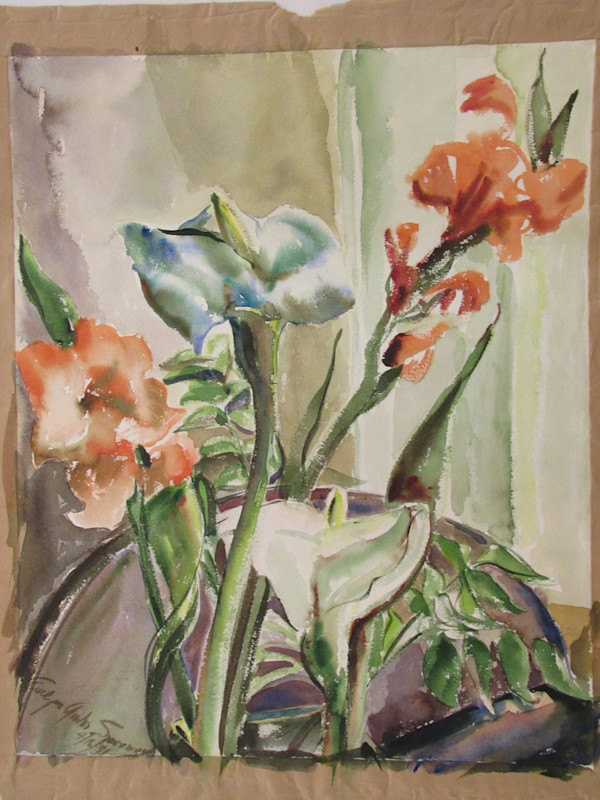 Still Life with Flowers by Evelyn Guhr Sweeney, Image 1.