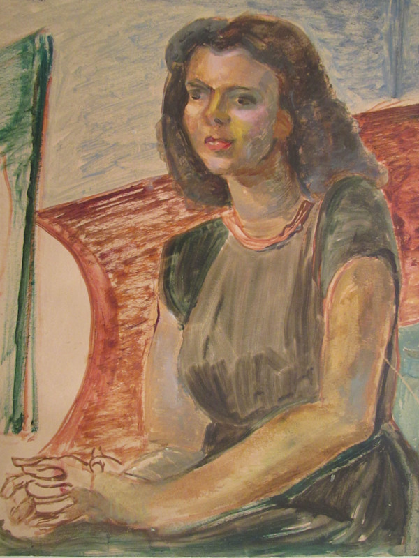 Portrait of a Woman by Evelyn Guhr Sweeney, Image 1.