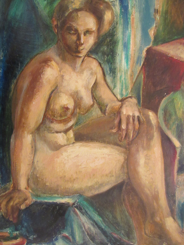 Studio Nude Woman by Evelyn Guhr Sweeney, Image 1.