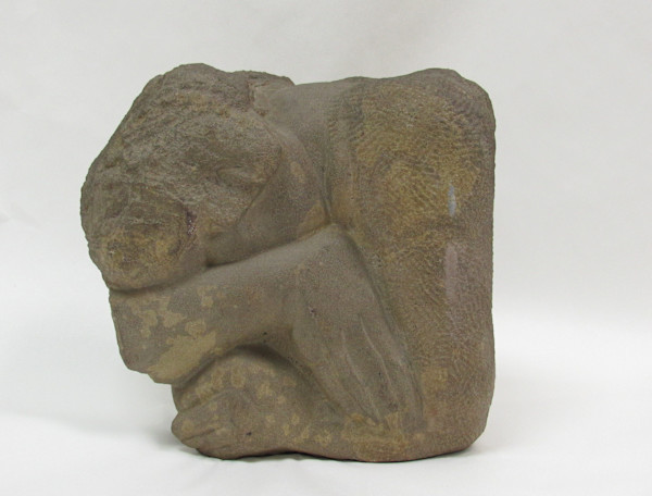 Figure in Repose/Head and Shoulders by Evelyn Guhr Sweeney