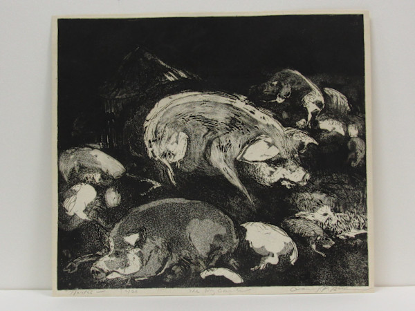 The Pig Circle by David Bushman, Image 1.