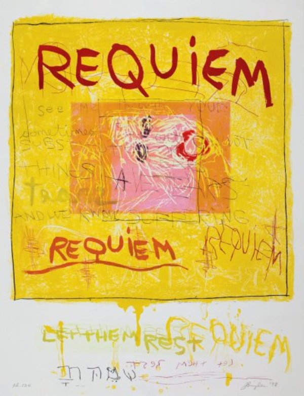 Requiem Let Them Rest by Joan Snyder, Image 1.