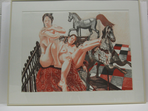 Models and Horses by Philip Pearlstein, Image 1.