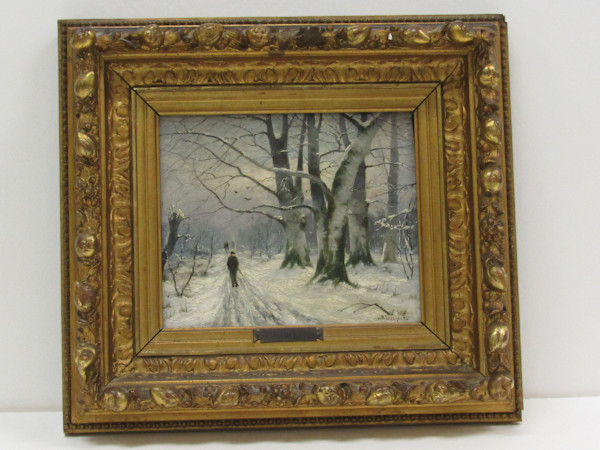 Winter Scene by R. Steinert, Image 1.