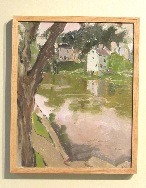 Plein Air Painting, Fort Atkninson by Zhen Wei, Image 1.