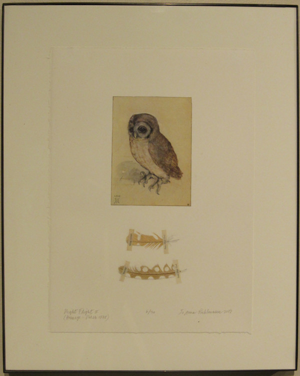 Night Flight II (Homage - Durer, 1508) by Jo Anna Poehlmann