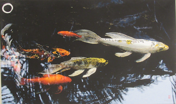 Untitled, (Koi Fish) by Mark McPhail, Image 1.