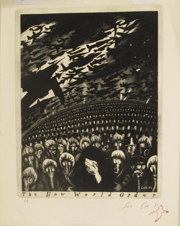The New World Order by Sue Coe, Image 1.