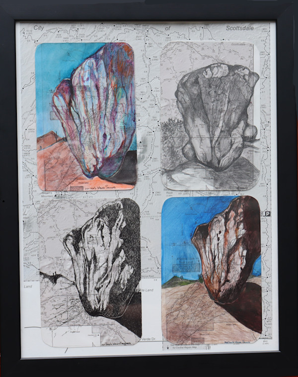 Study in styles, McDowell, Scottsdale Trail by Jan Somers
