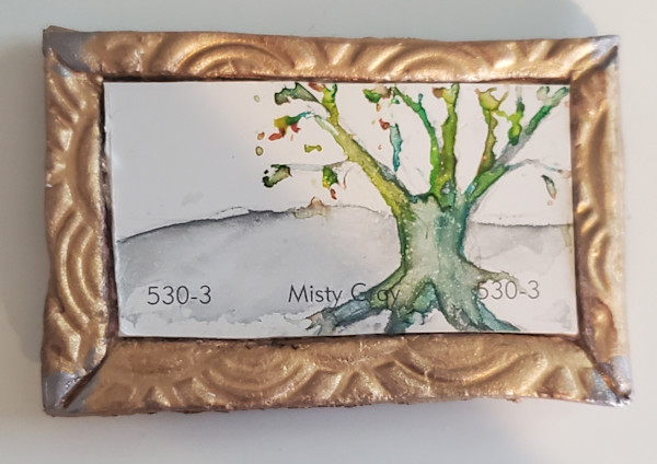 Misty Gray Tiny by Jan Somers