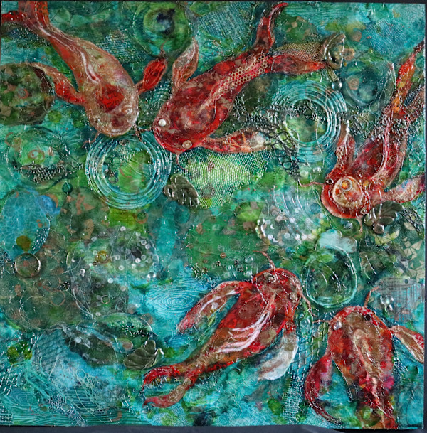Koi Pond by Jan Somers