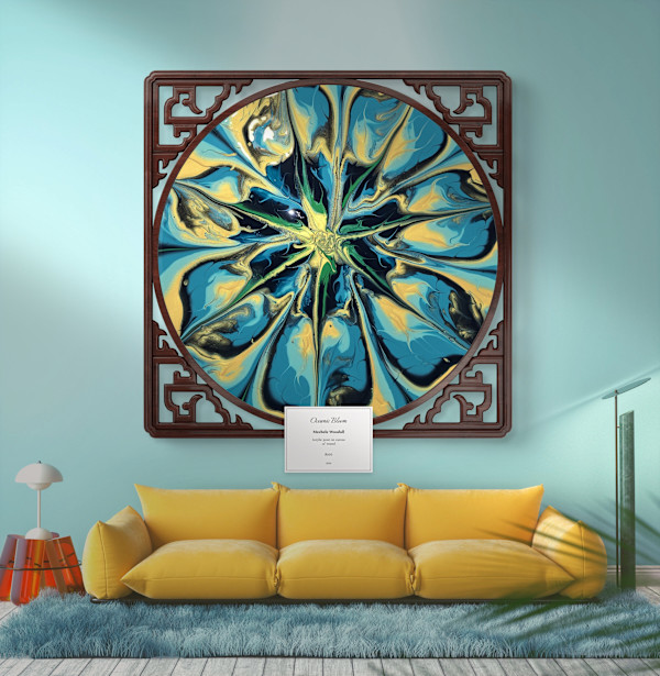 Oceanic Bloom by Mechele Woodall