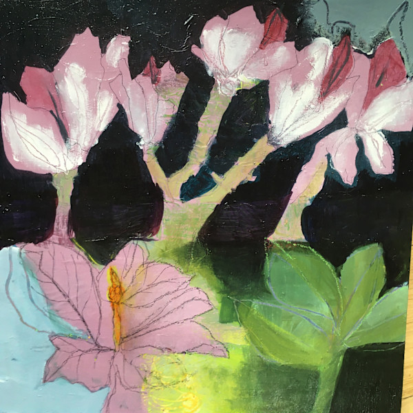 magnolias by Patricia Coughlin