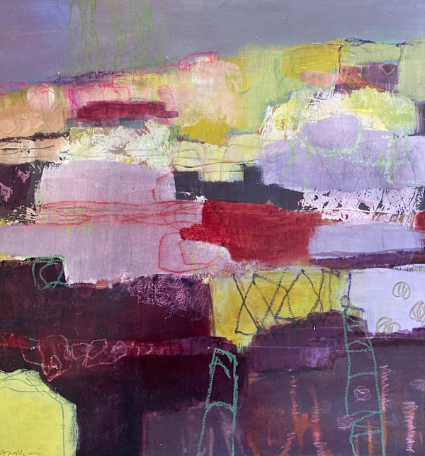 purple hills by Patricia Coughlin