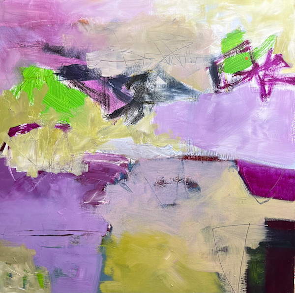 purple mountains by Patricia Coughlin