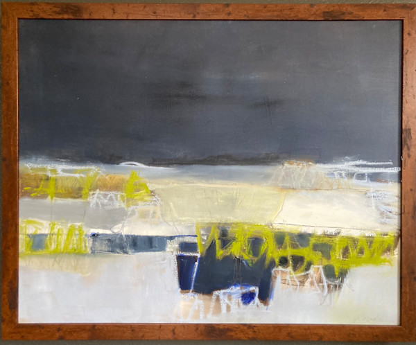 snow on sand by Patricia Coughlin