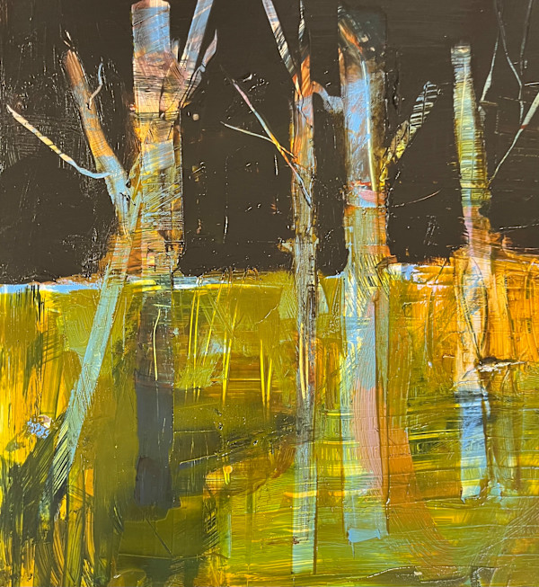 winter trees #1 by Patricia Coughlin