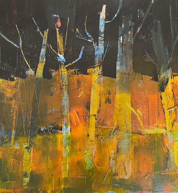 winter trees #2 by Patricia Coughlin