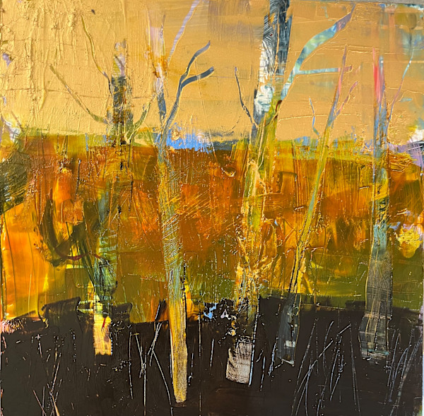winter trees #3 by Patricia Coughlin