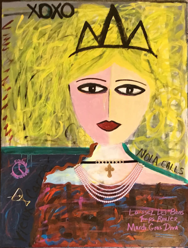 Mardi Gras Diva by Karen Martin, Image 2.