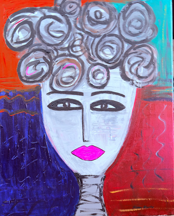 Retro Girl In A Modern World by Karen Martin, Image 1.