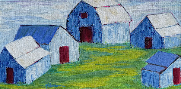 Blue Barnville by Yolanda Kennison, Image 6.