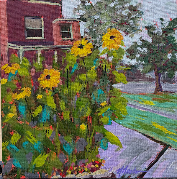 Sunny Side of 2nd Street by Yolanda Kennison
