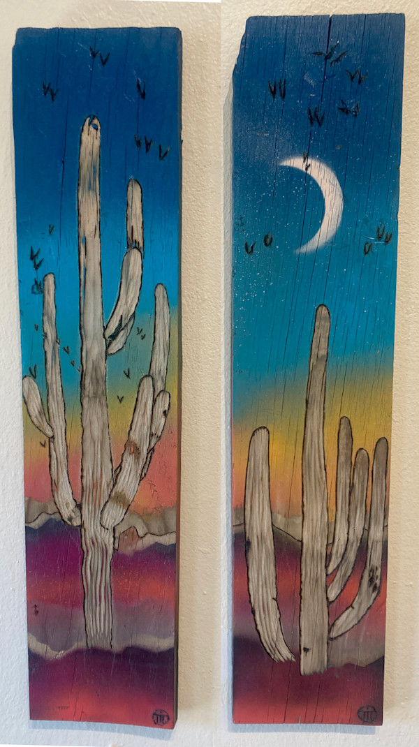 Two on the same path by Heart of the Sun Gallery
